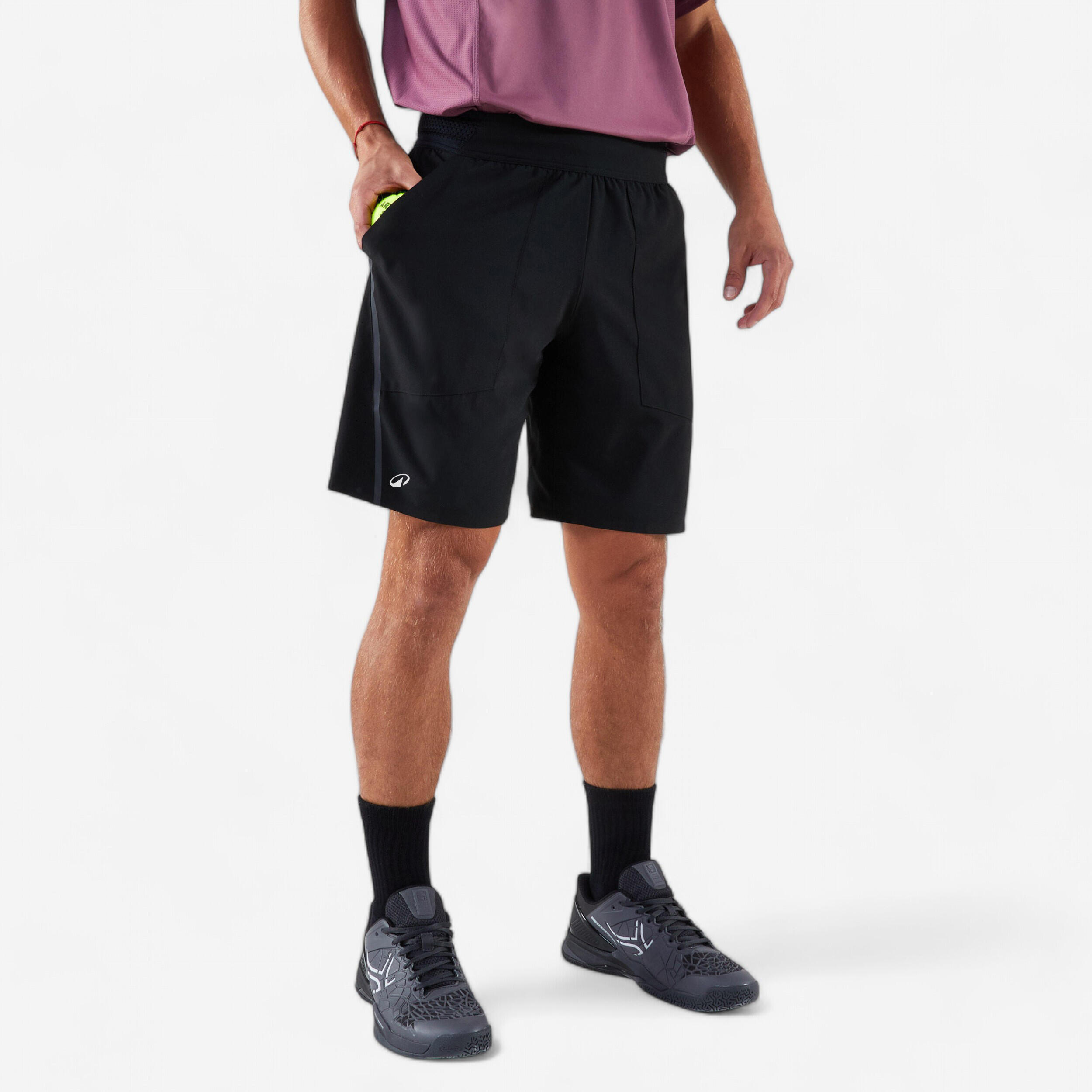 Short de tennis respirant homme, Dry+ Gaël Monfils