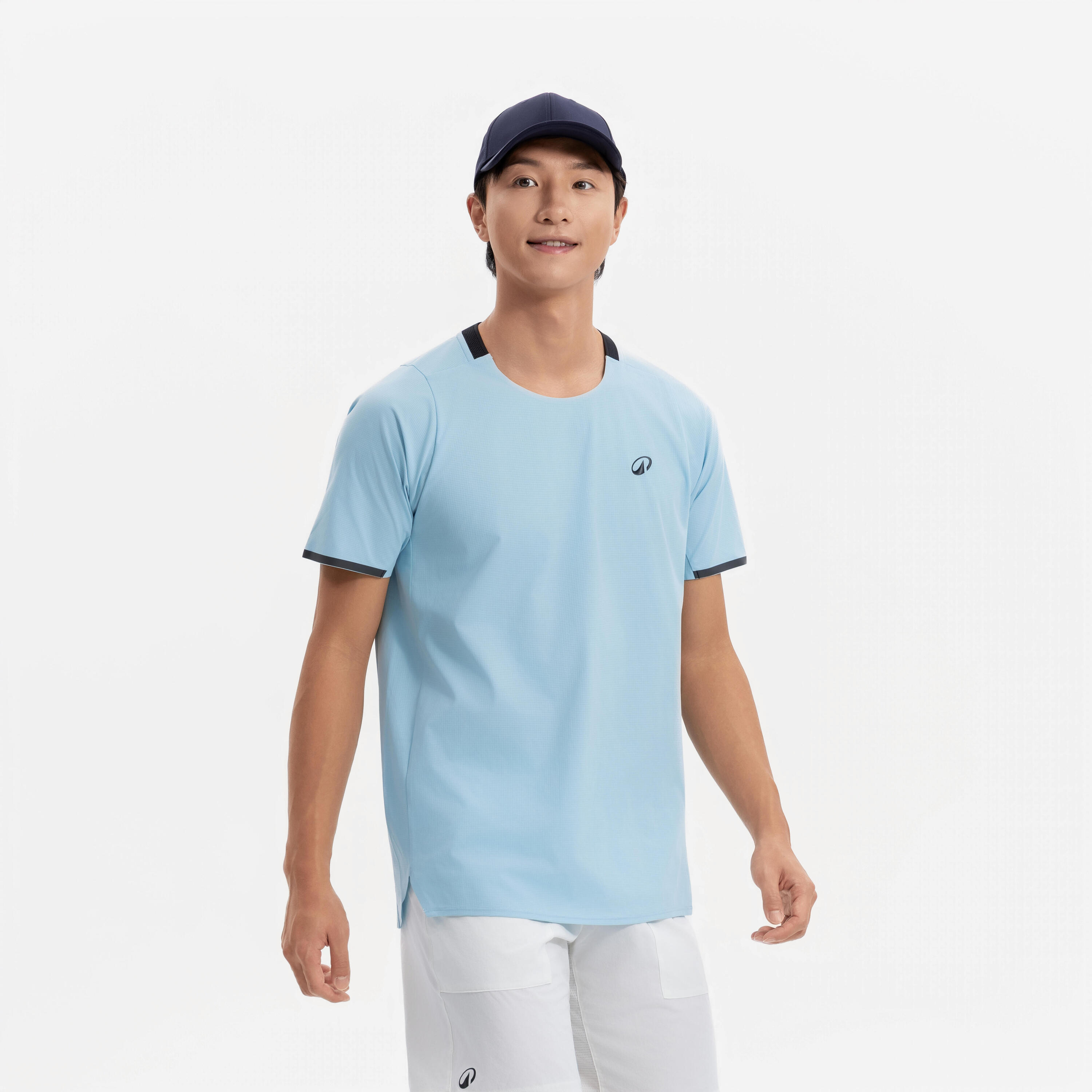 T-shirt de tennis respirant homme, Dry+